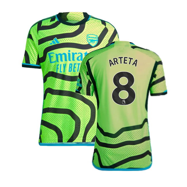 2023-2024 Arsenal Authentic Away Shirt (Arteta 8)-SoccerKits Hub | Buy Soccer Jerseys Online